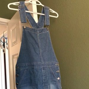GAP pinstripe overalls size S